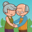 cute old couple