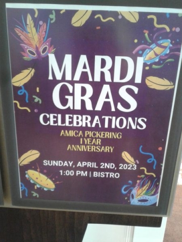 1 MARDI GRAS POSTER