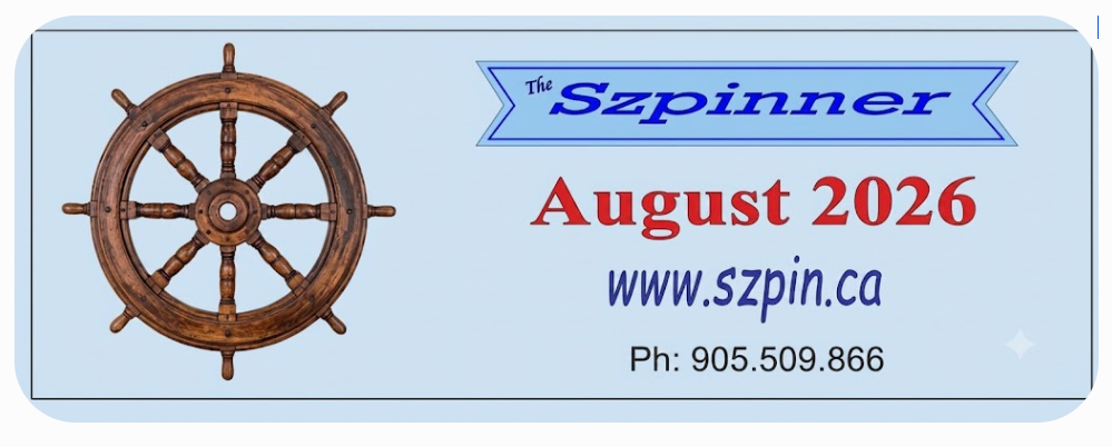 The Szpinner - August 2026 - www.szpin.ca