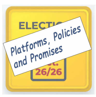 Platforms, Policies and Promises