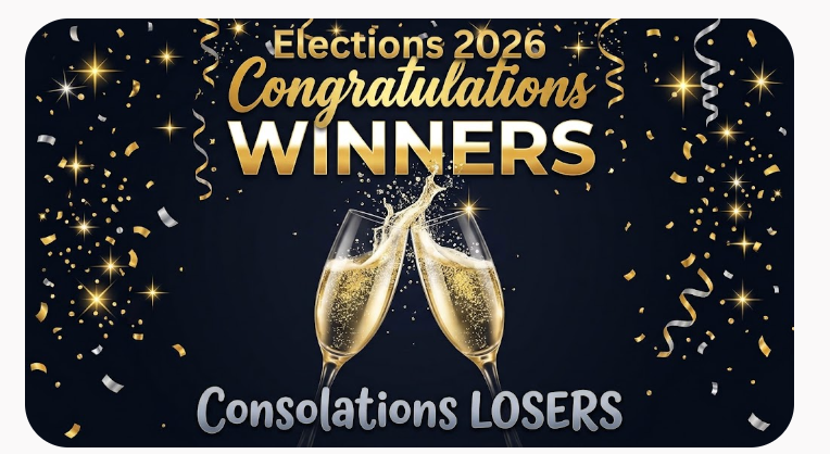 Elections 2026 Congratulations Winners, Consolations Losers