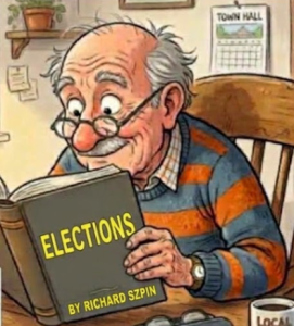 Reading ELECTIONS by Richard Szpin