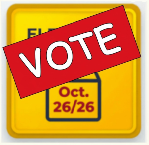 VOTE Oct. 26/26